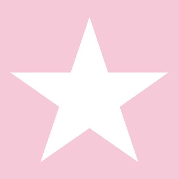 servietten stern rosa